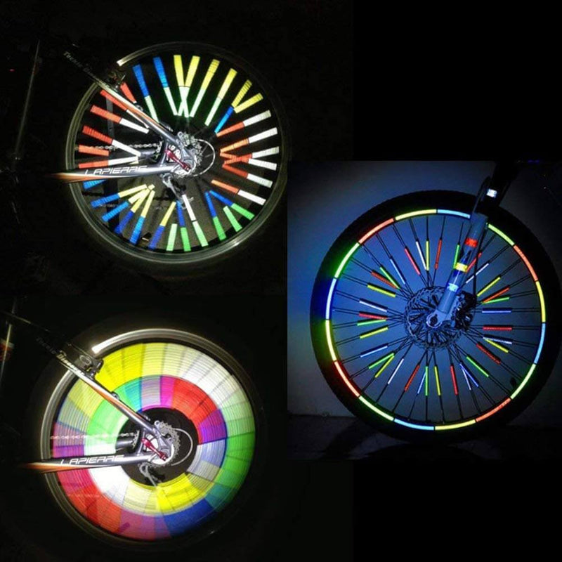 12 stk Bike Wheel Eiker Reflektor