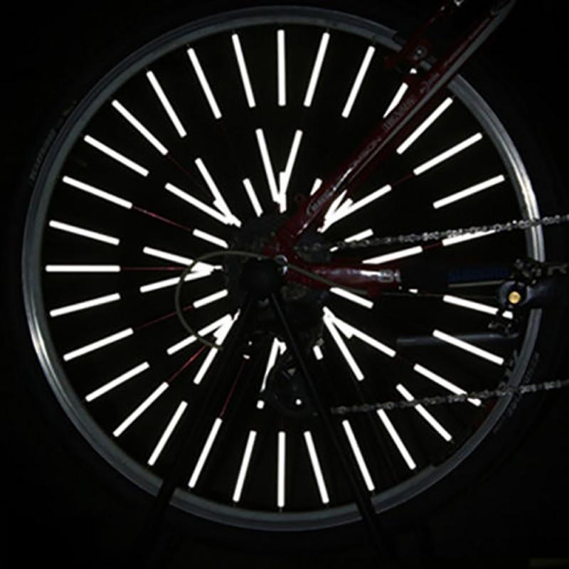 12 stk Bike Wheel Eiker Reflektor