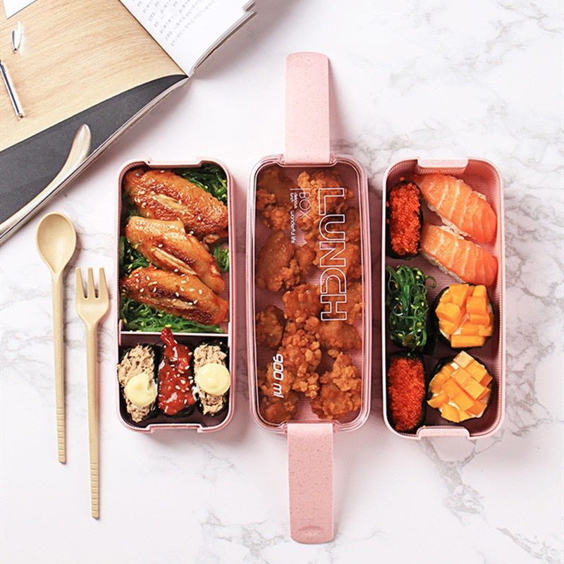 3-Lags Bento-Boks