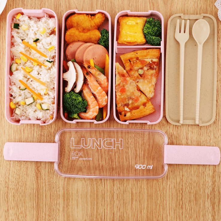 3-Lags Bento-Boks