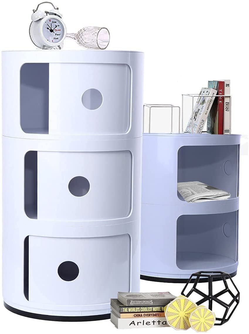 3-Lags Sylindrisk Moderne Skap