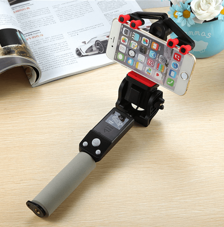 360 ° Rotasjon Selfie Stick