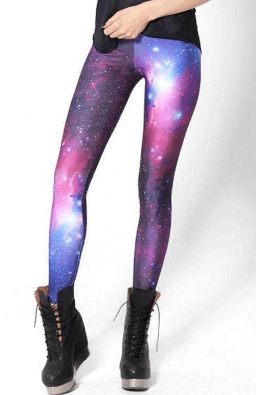 3D-Trykte Galaxy Leggings