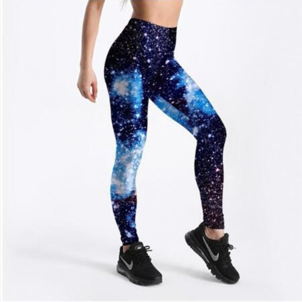 3D-Trykte Galaxy Leggings