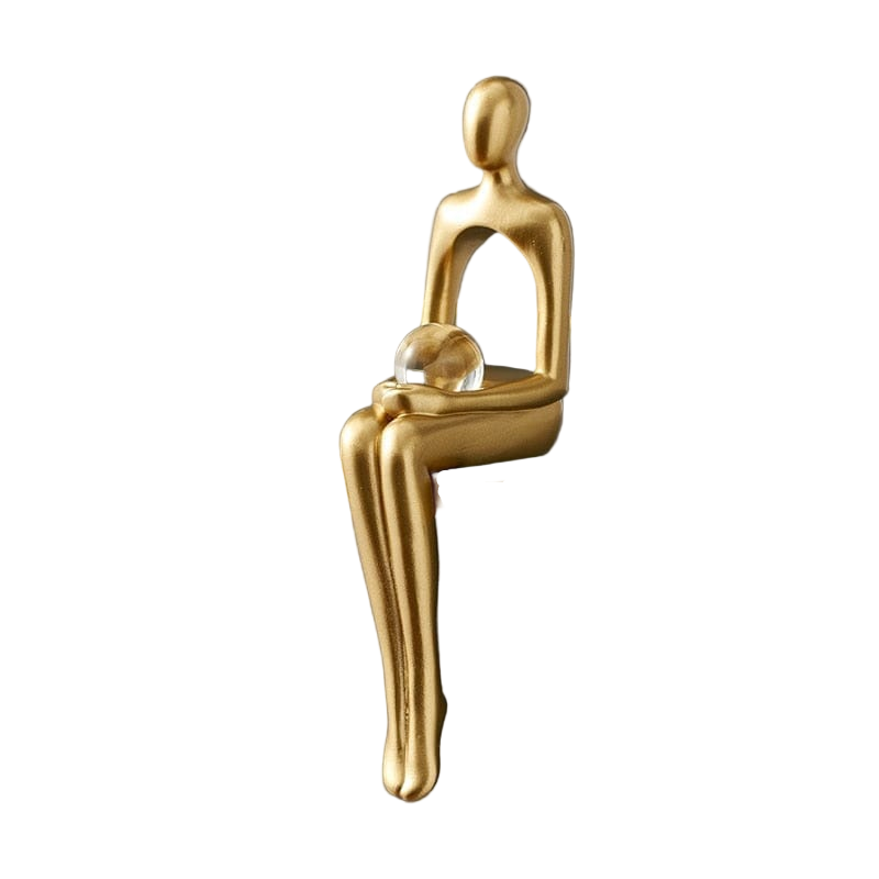 Abstrakte Bokplanter Statuetter for Innredning Moderne Design