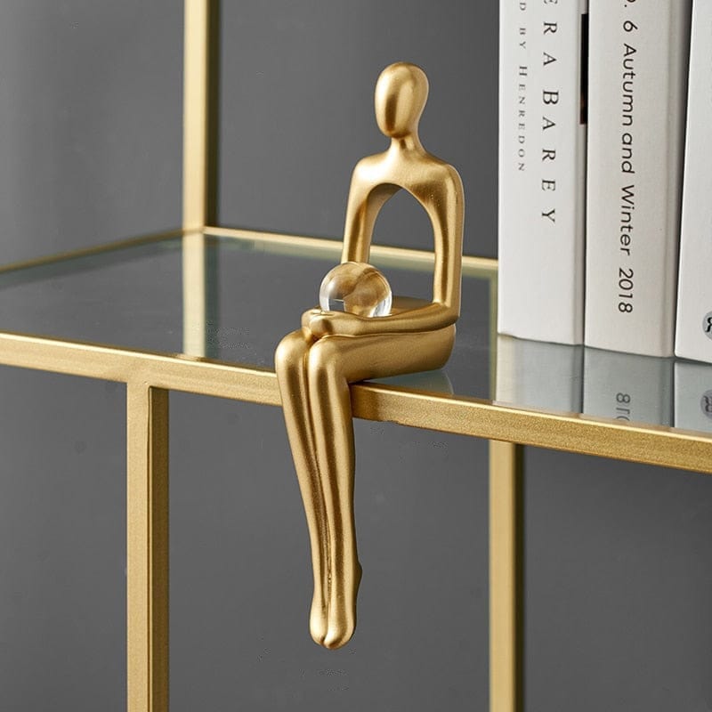 Abstrakte Bokplanter Statuetter for Innredning Moderne Design 0