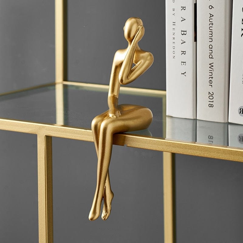Abstrakte Bokplanter Statuetter for Innredning Moderne Design 7