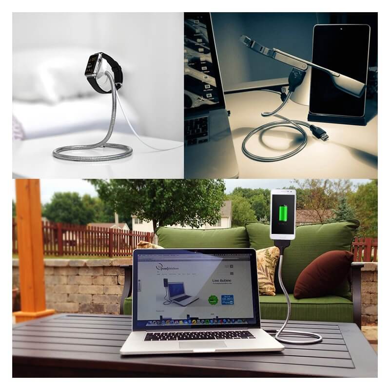 Allsidig Ladekabel For Telefonstativ