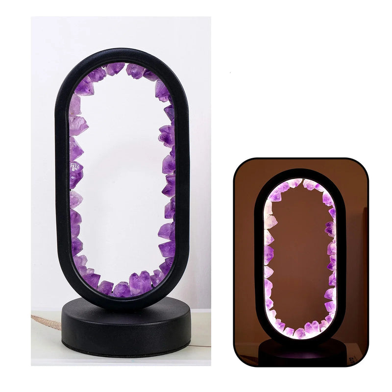 Amethyst Lampe for Beroligende Atmosfære 11