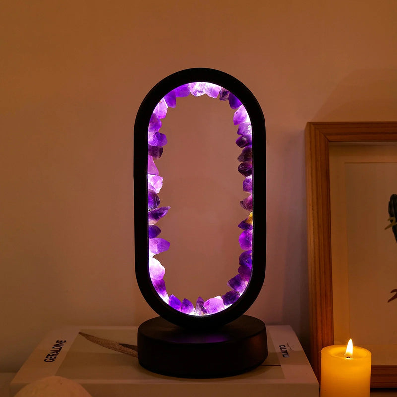 Amethyst Lampe for Beroligende Atmosfære 6