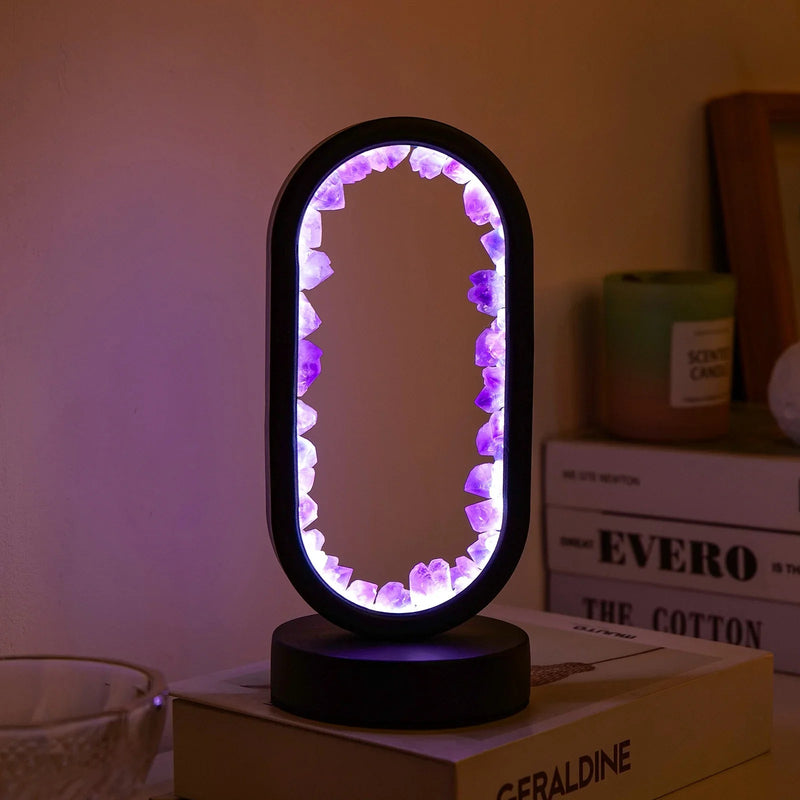 Amethyst Lampe for Beroligende Atmosfære 7