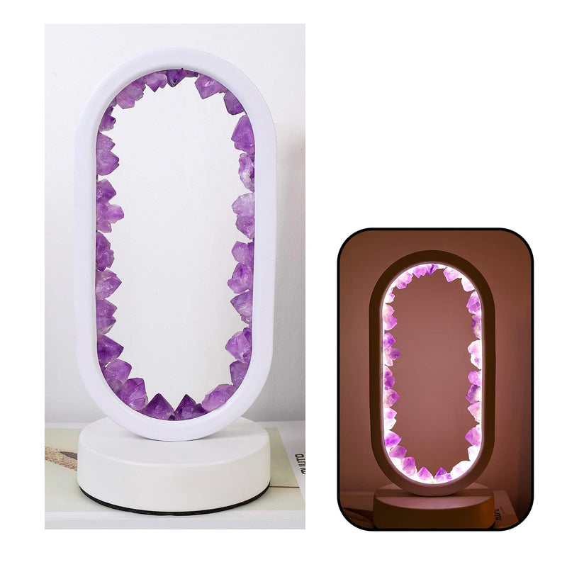 Amethyst Lampe for Beroligende Atmosfære 9