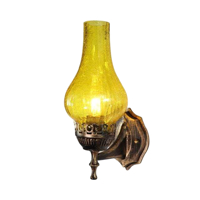 Antikk Veggoljelampe Vintage Design