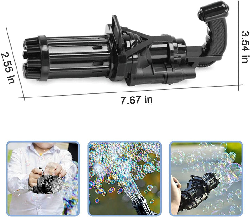 Automatisk Gatling Bubble Gun