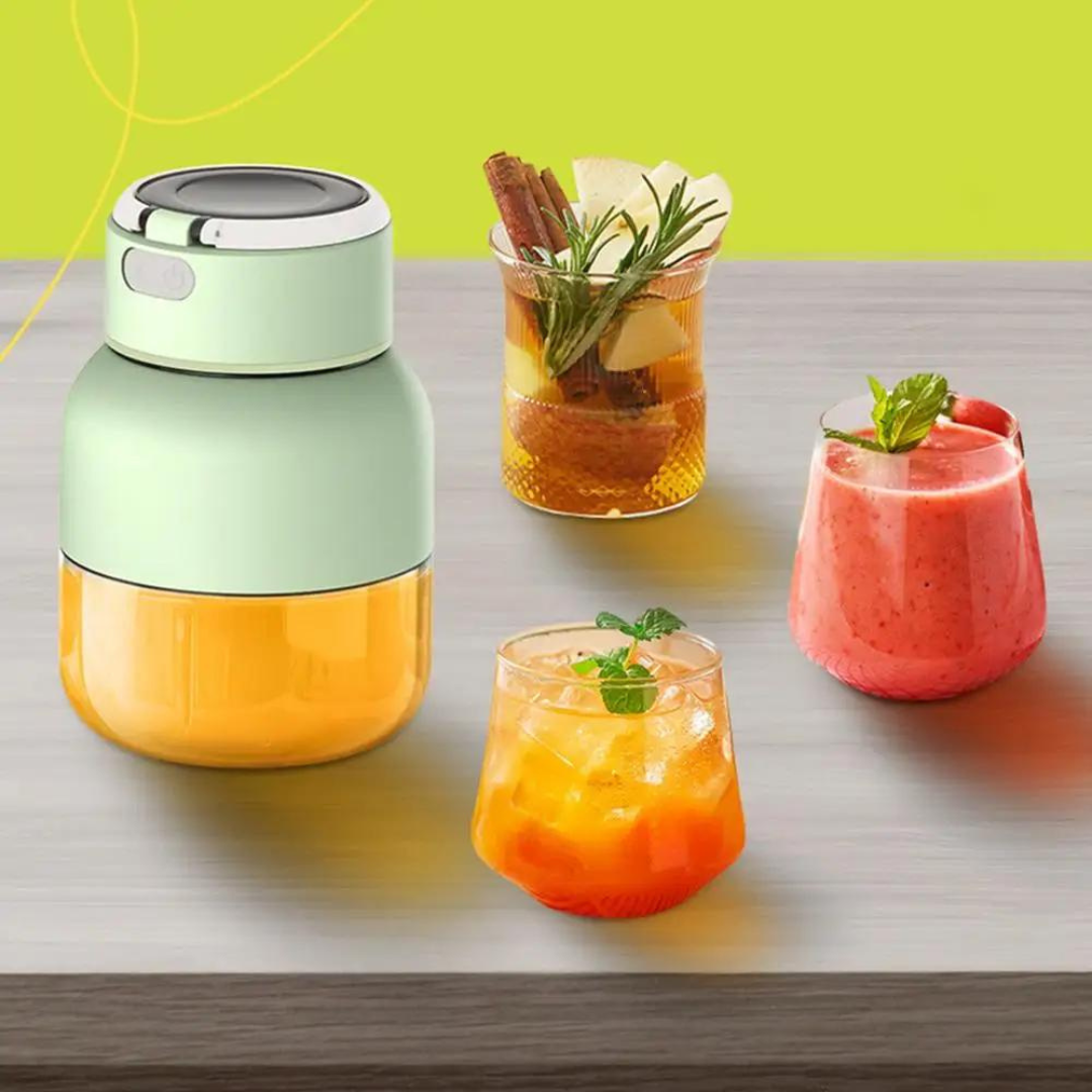 Bærbar Juicepresser og Blender 2-i-1 2
