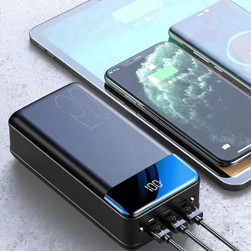 Bærbar Kraftbank 100 000 mAh Kompakt Med Hurtiglading 1