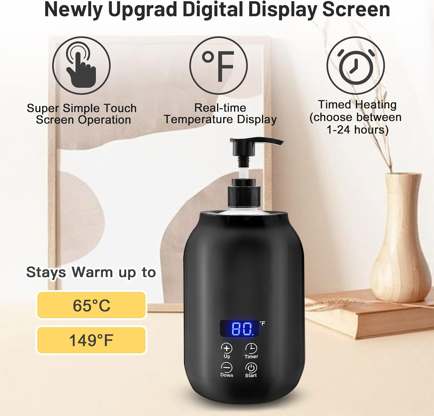 Bærbar Massasjeolje Varmere for Profesjonell Bruk 4