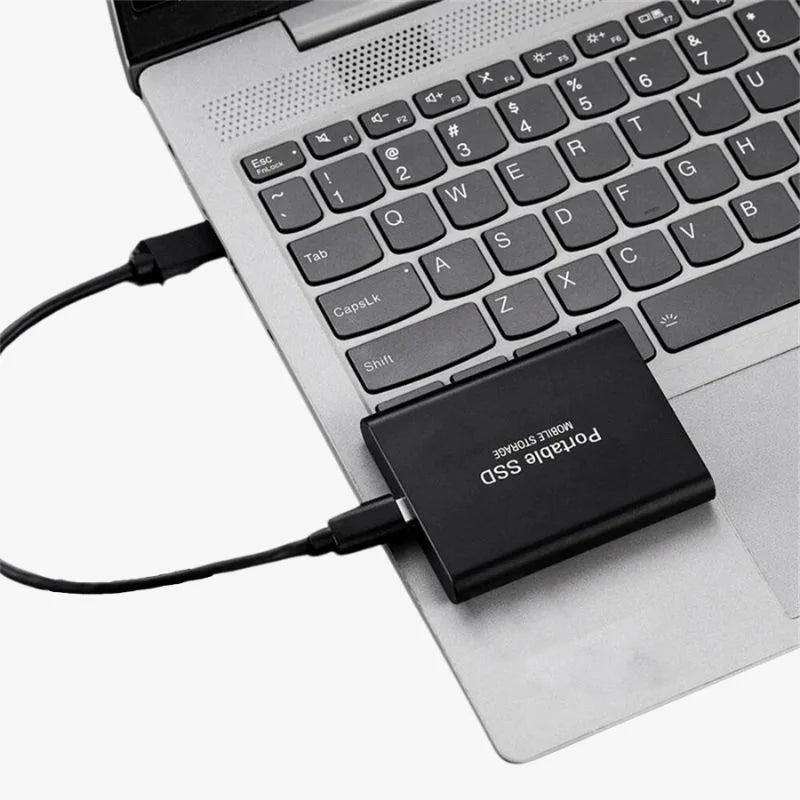 Bærbar SSD Lagring Aluminium 1TB-16TB Støtsikker Vannavstøtende USB 3.2 Gen 2 4