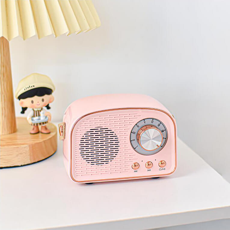 Bluetooth Høyttaler Retro Design 1