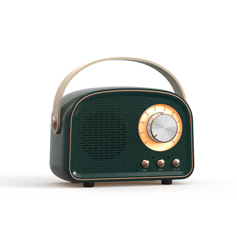 Bluetooth Høyttaler Retro Design 8