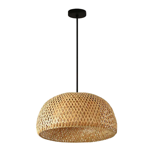 Boho Hengelampe i Rotan 0