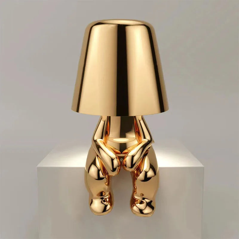 Bordlampe med Dimmerfunksjon til Soverommet - Liten og Multifunksjonell Design 0