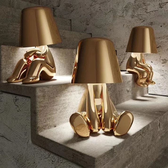 Bordlampe med Dimmerfunksjon til Soverommet - Liten og Multifunksjonell Design 4