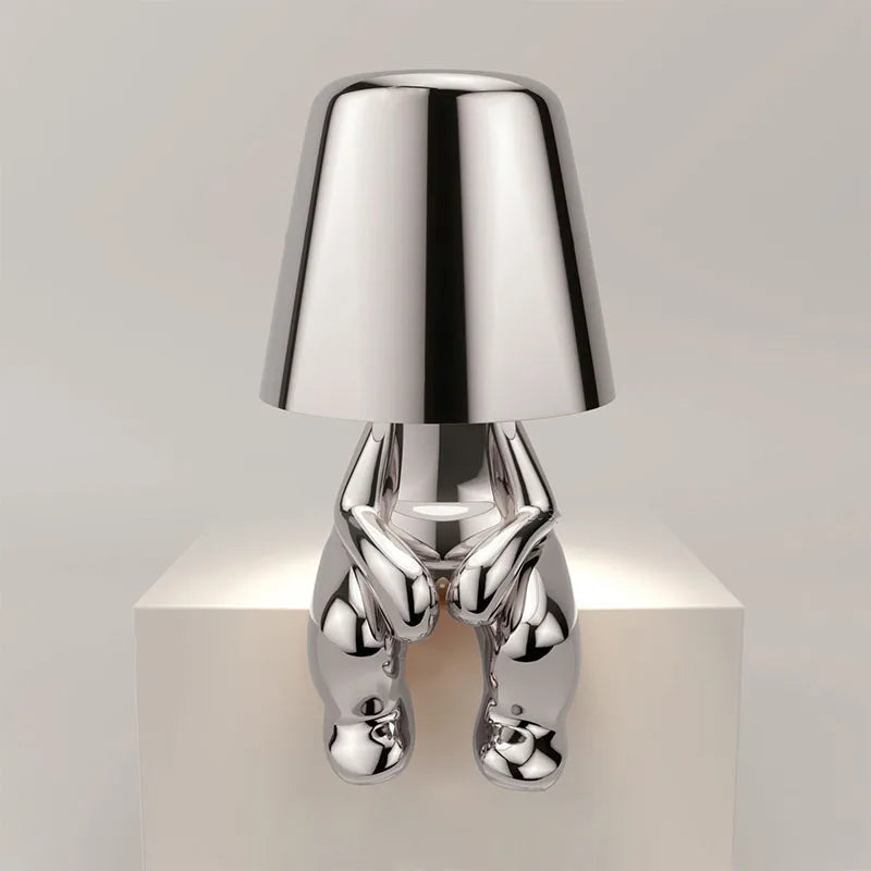 Bordlampe med Dimmerfunksjon til Soverommet - Liten og Multifunksjonell Design 7
