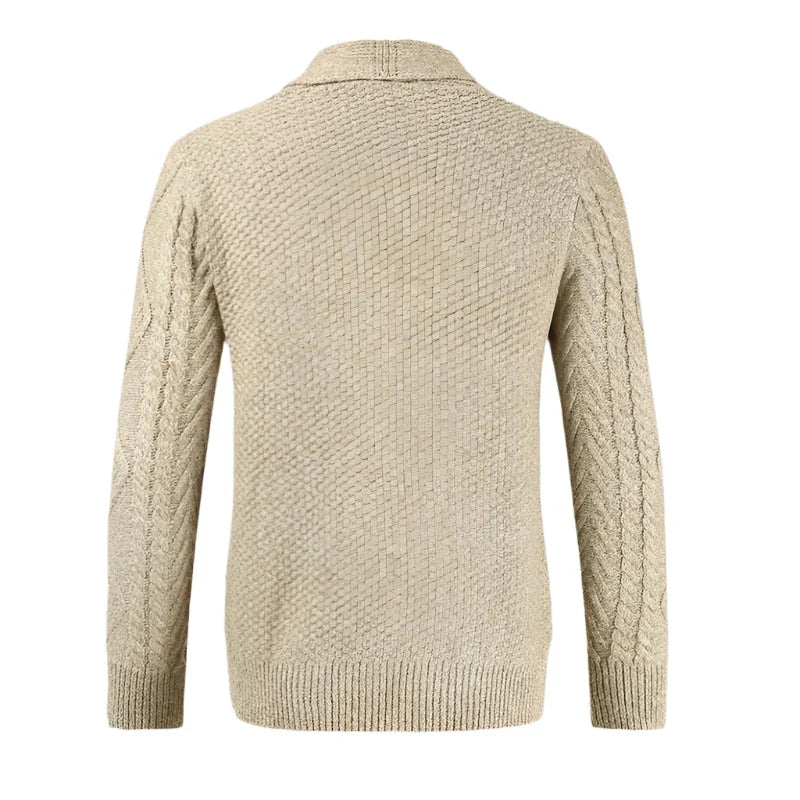 Cardigan Jakke Til Herre i Cashmere – Klassisk Stil og Avslappet Passform 2