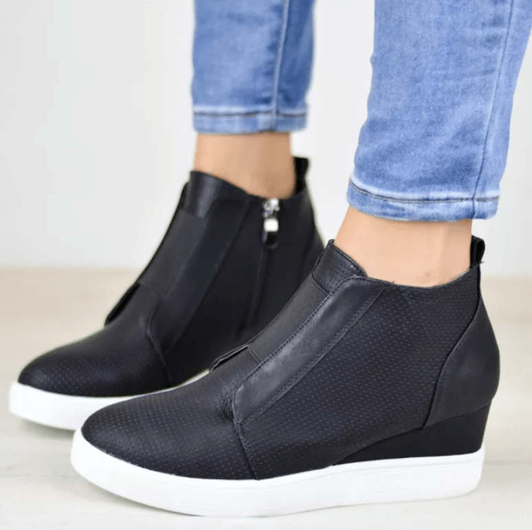 Comfy Wedge Sneakers For Kvinner