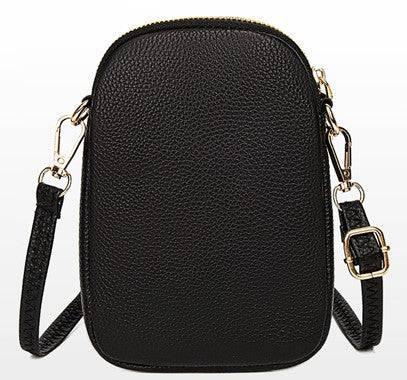 Dame Crossbody Veske i Vegansk Skinn Kompakt Design 3