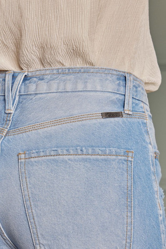 Dame Jeans Flare Høy Midje Denim 90-talls 3