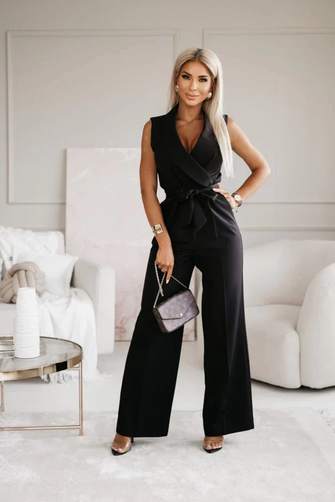 Dame Jumpsuit Med Stilrent Design 1