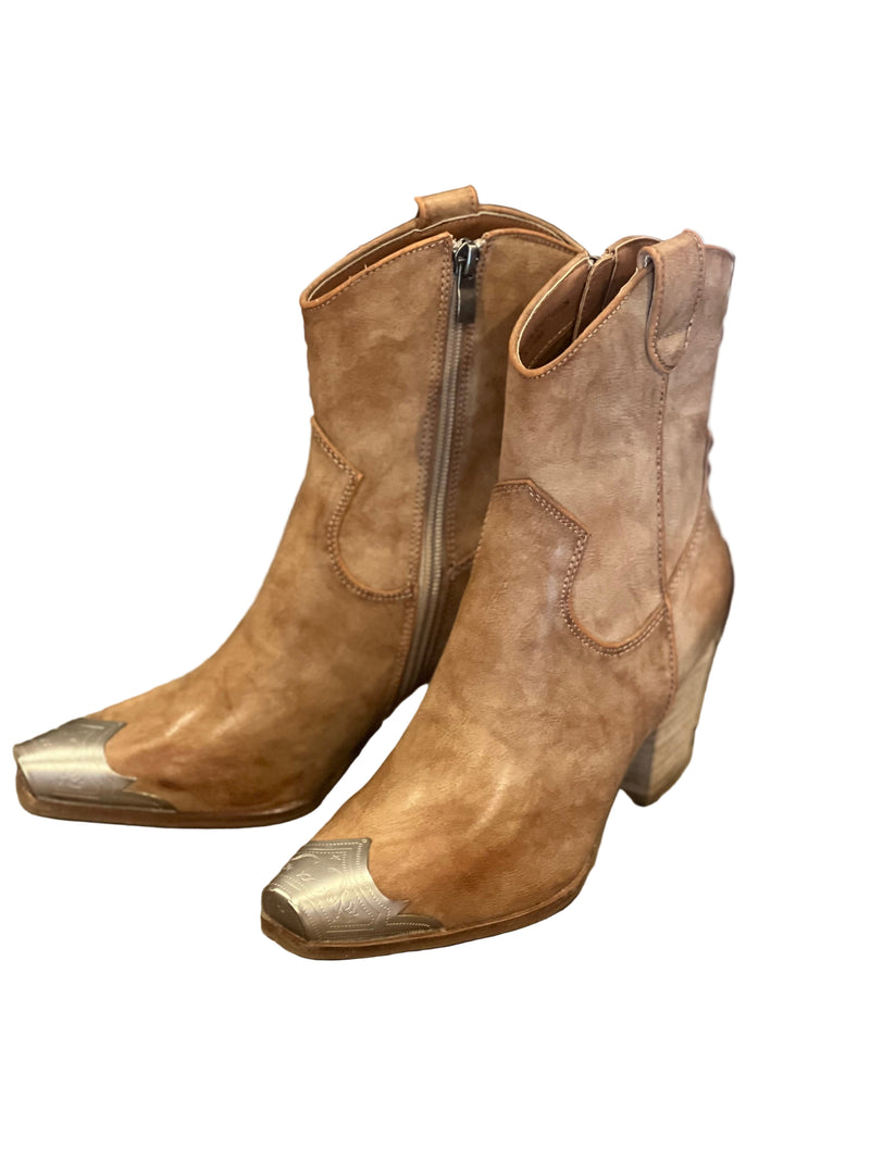 Dame Støvletter Casual Skinn Western 0