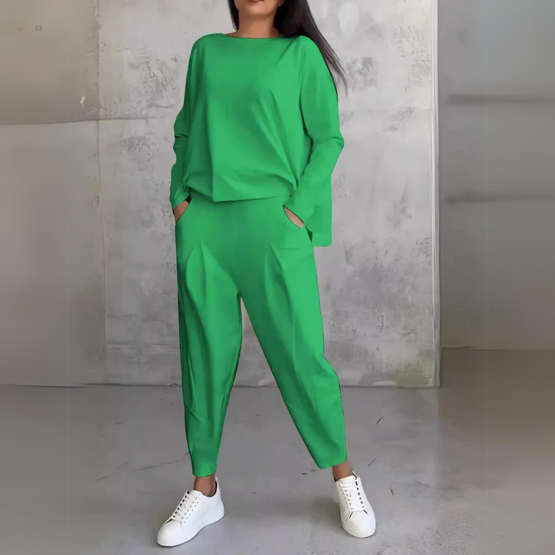 Dame To-delt Sett Med Moderne Snitt - Matchende Sett Dame 5