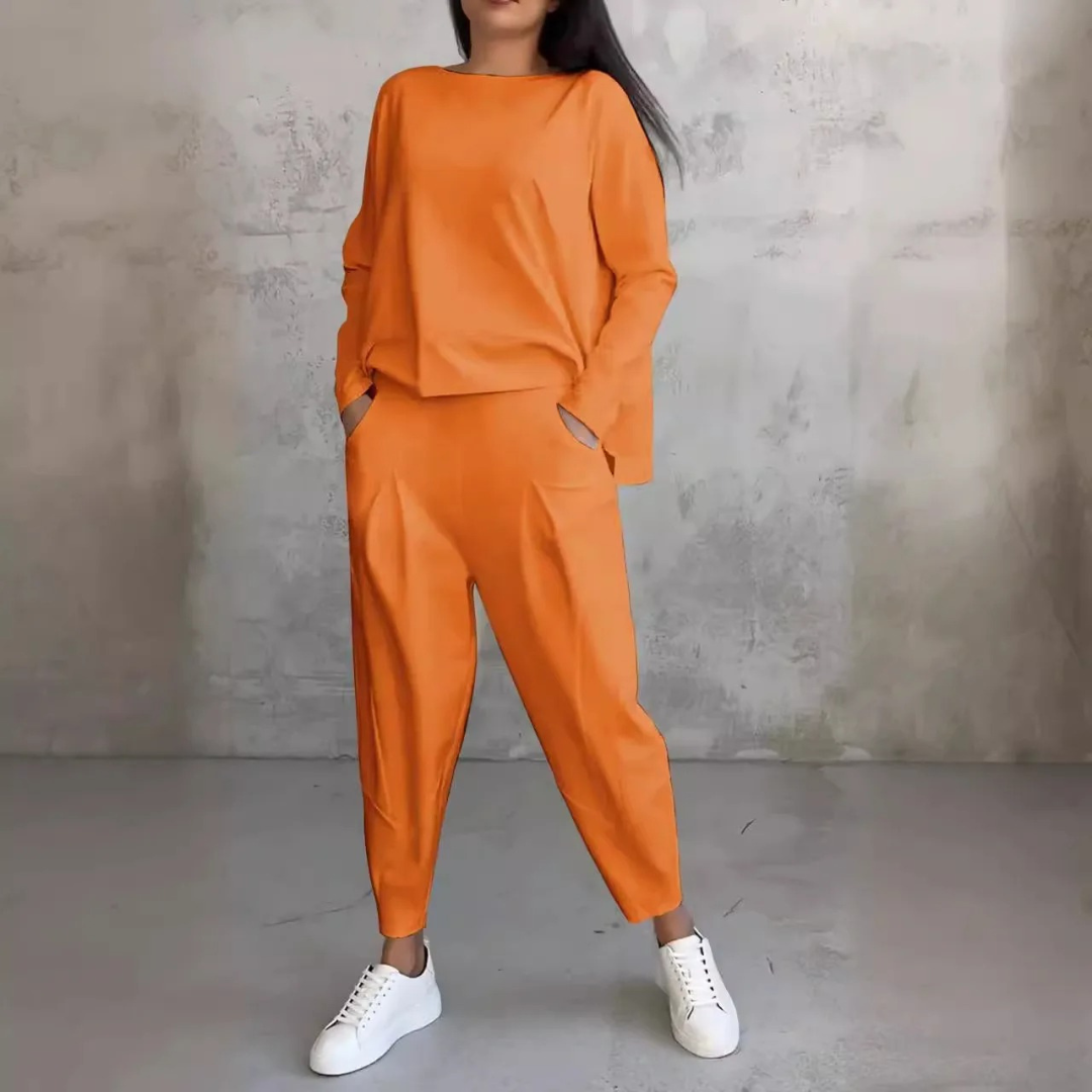 Dame To-delt Sett Med Moderne Snitt - Matchende Sett Dame 7