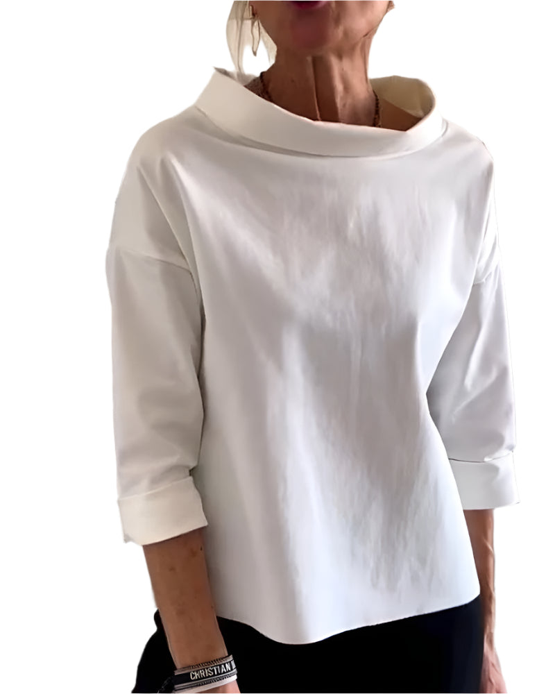 Damen Oberteil Moderne Design Komfortabel 0