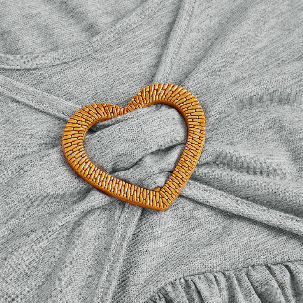 Damenes Maxi Kjole i Avslappet Stil 2