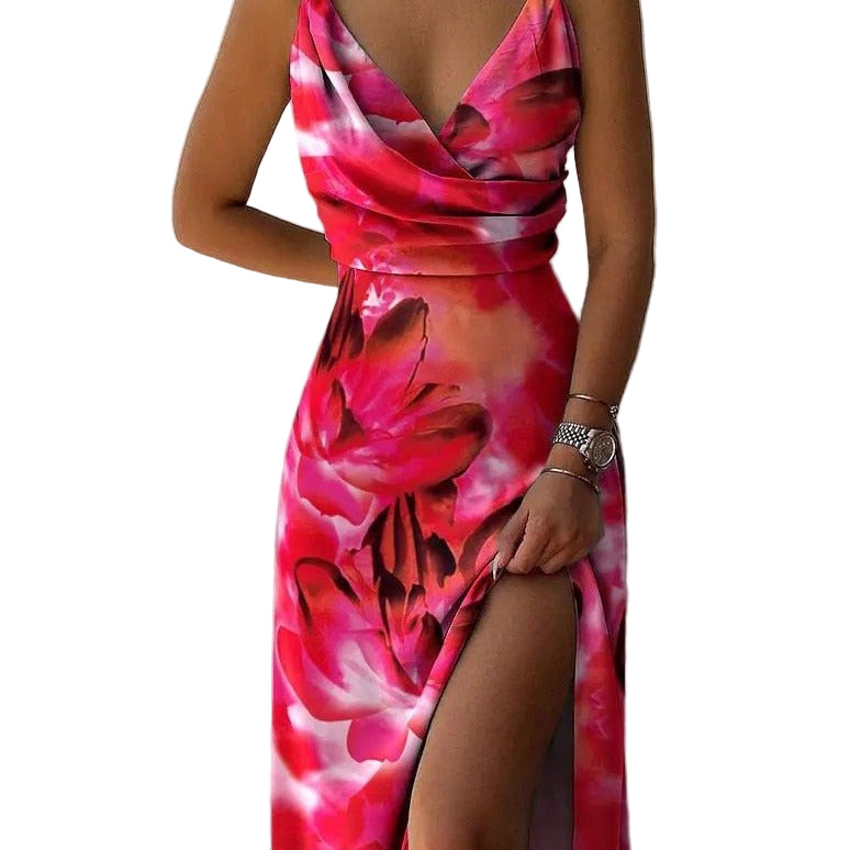 Damens Maxi Kjole Moderne Stil Luxuriøs Stoff 0