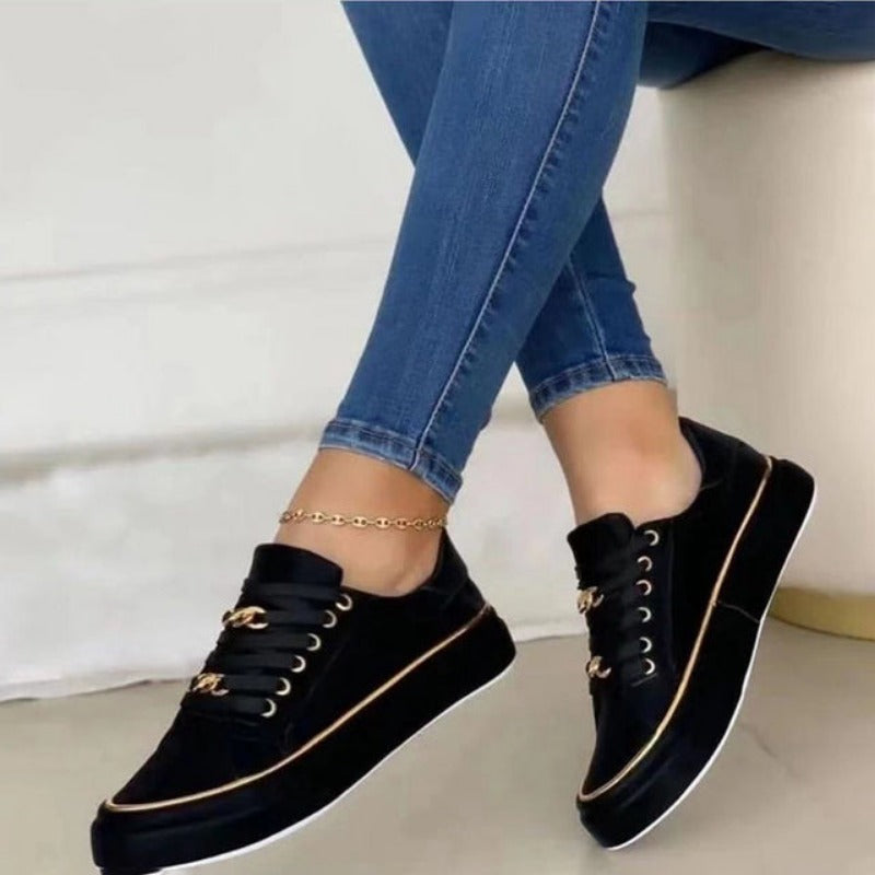 Damens Sneakers Komfortabel Design 3