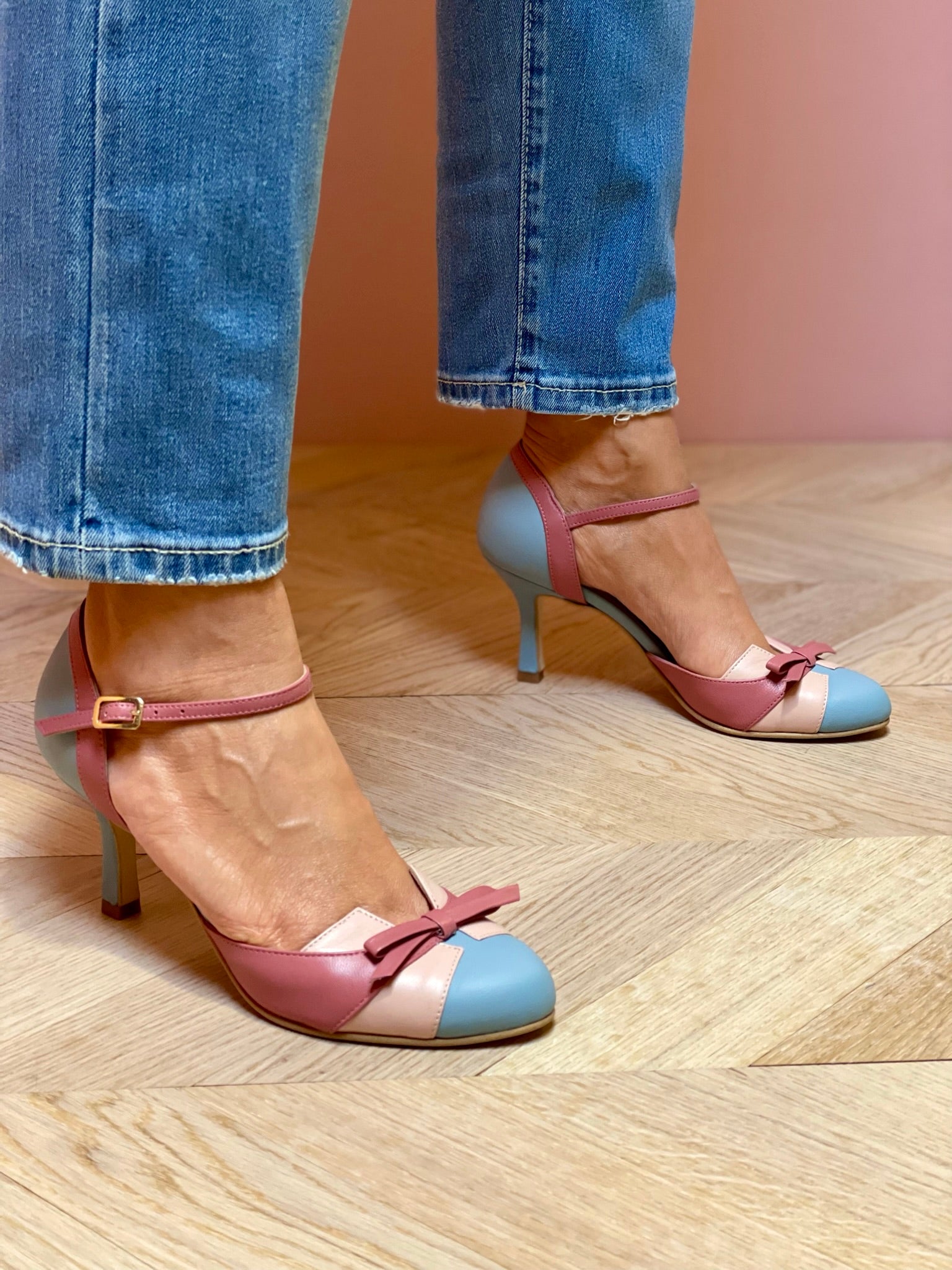 Damer Høye Hæler Komfortabel Design Atmende Materialer 5