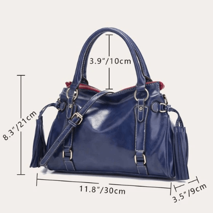 Dameveske I Mykt Skinn