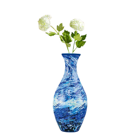 Dekorativ Blomstervase 3D Puslespill Design for Hjemmet 0