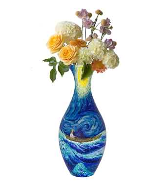 Dekorativ Blomstervase 3D Puslespill Design for Hjemmet 10