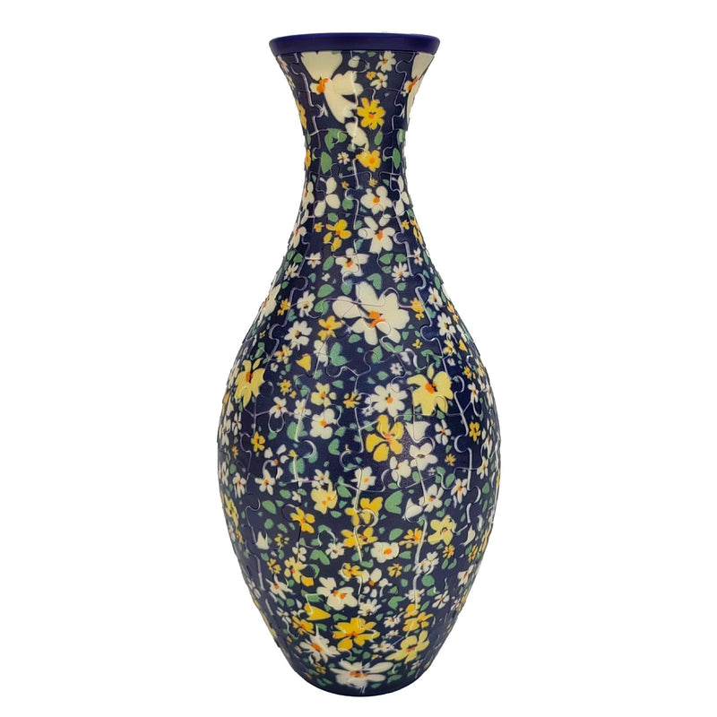 Dekorativ Blomstervase 3D Puslespill Design for Hjemmet 12