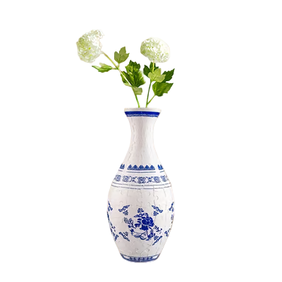Dekorativ Blomstervase 3D Puslespill Design for Hjemmet 9