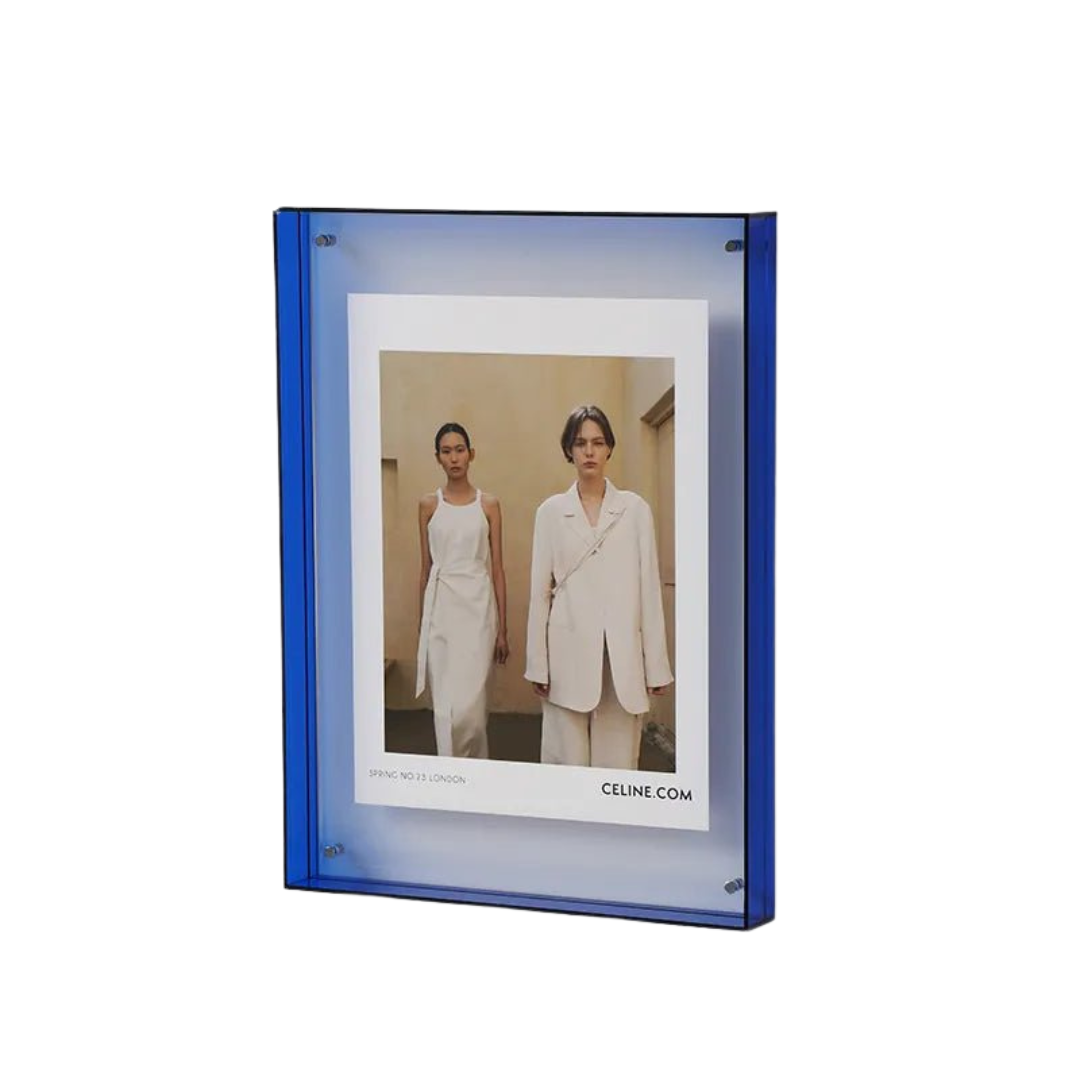 Dekorativ Fotoramme i Livlige Farger