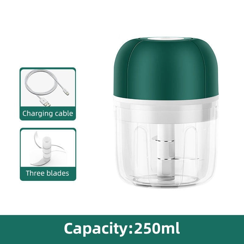 Elektrisk Hvitløkspresse