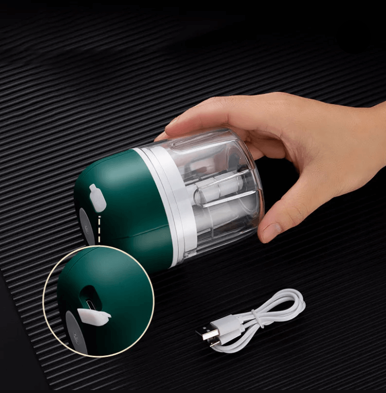 Elektrisk Hvitløkspresse