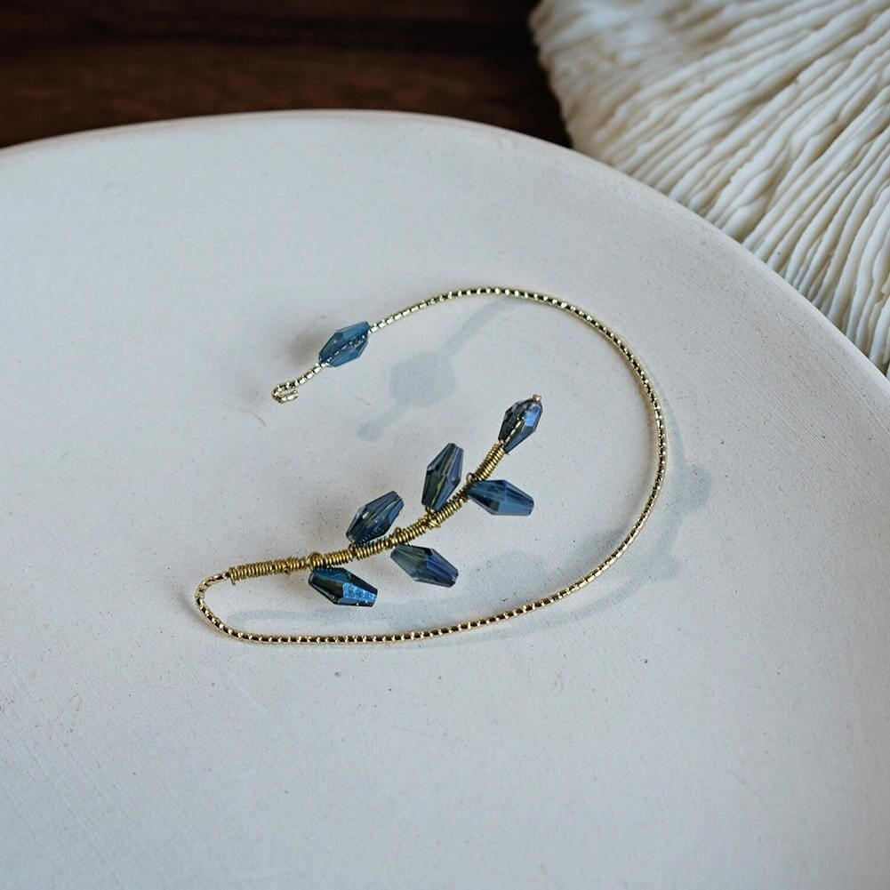 Flower Art Clip Øredobber